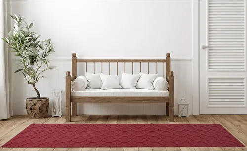 Miniatura 68 de Garland Rug Sparta - Alfombra antideslizante de polipropileno de 2 pies x 12 pies, color negro, ideal para salas de estar y pasillos, elegante