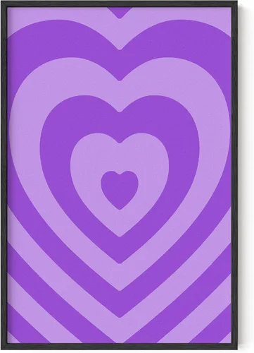 Miniatura 61 de HAUS AND HUES Arte de pared morado - Pósteres estéticos para habitación, decoración de pared morada para dormitorio, pósteres estéticos para Turvy