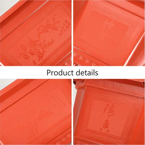 Miniatura 7 de ERINGOGO 10 macetas de entrenamiento para bonsái, 10 plantas bonsái, maceta rectangular de plástico con agujeros de drenaje, flor profunda grande