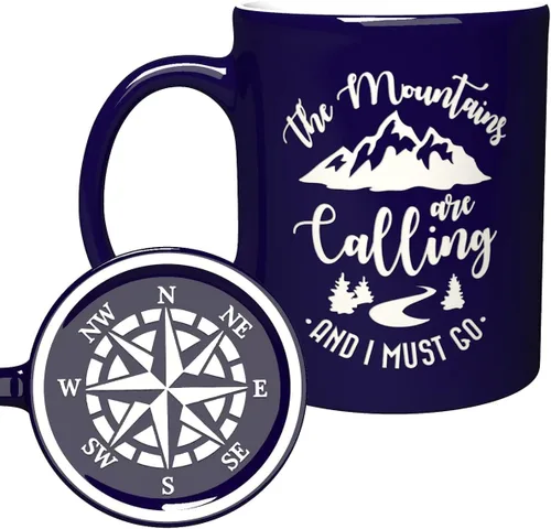 Miniatura 31 de NM NEXTMUG Taza de cerámica grabada - Of Course I'm Right, I'm Bob - Divertida taza de café de regalo de sarcasmo para amigos, compañeros de clase