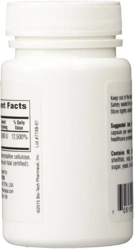 Miniatura 3 de BioTech Pharmacal D3-50 (50.000 UI) - 100 cápsulas (FFP)