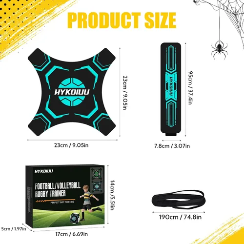 Miniatura 2 de Entrenador de fútbol, equipo de entrenamiento de práctica individual de fútbol, patada de fútbol, entrenador de malabarismos mejora el control