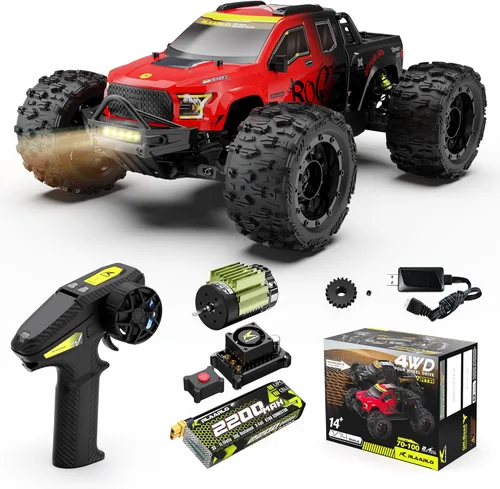 Miniatura 8 de 1/12 Brushelss RC Cars, 50 MPH, RC Buggy, camión de control remoto, auto monstruo 4 × 4, a partir de 8 años