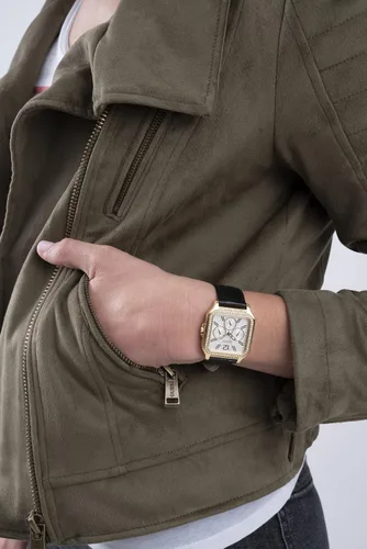 Miniatura 6 de GUESS 36mm Multifunction Stainless Steel Watch with Crystals