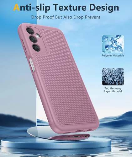 Miniatura 685 de FNTCASE Funda para iPhone 17 Pro: Fundas delgadas translúcidas de color azul claro compatibles con MagSafe, protección completa de la cámara