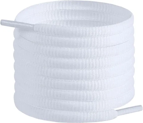 ZHENTOR 3 pares de cordones ovalados para zapatos, cordones para tenis, media redonda de 14 pulgadas para zapatos deportivos o para correr, botas