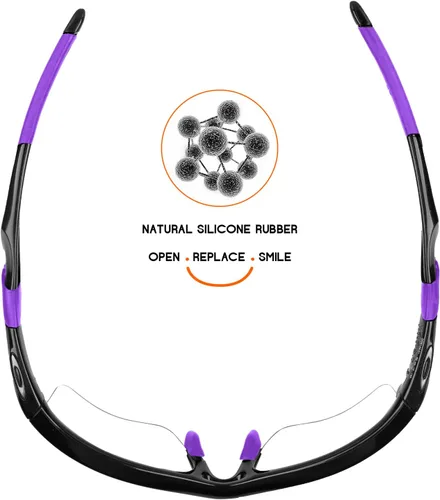 Miniatura 4 de Kits de Goma de Repuesto Earsocks and Narizes para Oakley Half Jacket 2.0 OO9144 Half Jacket 2.0 XL