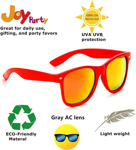 Miniatura 60 de EYEGLA - Lentes de sol al por mayor para adultos, regalos para fiestas, estilo retro, tonos clásicos