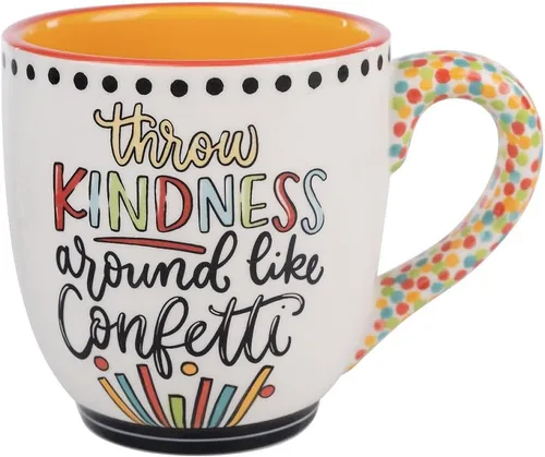 Miniatura 4 de Glory Haus Taza de café pintada a mano de 16 onzas Beehive Be Kind, taza de café de cerámica para chocolate caliente, té y café, ideal