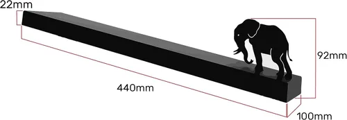 Miniatura 4 de Artori Estante Flotante de Almacenamiento para Papel Higiénico - Decoraciones de Pared de Baño, Soporte de Papel Higiénico de Pared Inclinado