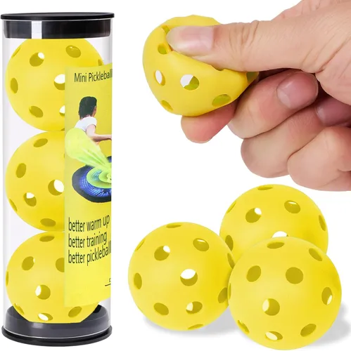 Miniatura 7 de Mini Pickleball Training Balls - Warm Up Pickleball Drills, Enhance Reaction Time & Hand-Eye Coordination Ideal Gift for All Ages and
