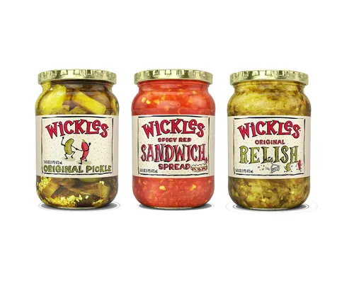 Miniatura 15 de Wickles Spicy Red Sandwich Spread, 16 onzas (paquete de 2)