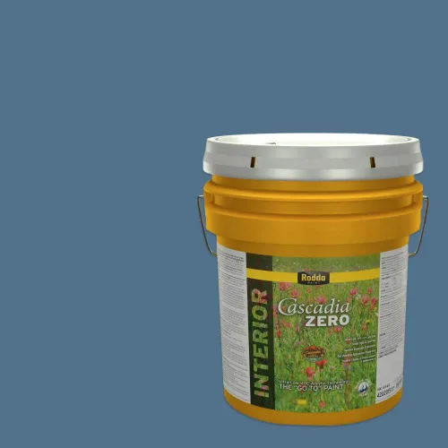 Miniatura 111 de Rodda Paint CASCADIA XL Pintura e imprimación satinada exterior en uno, cuarto de galón, Aquafir
