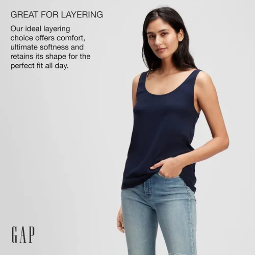 Miniatura 4 de GAP Camiseta sin mangas favorita para mujer