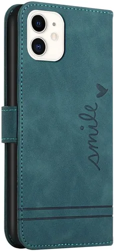 Miniatura 2 de Funda tipo cartera para iPhone 11 y iPhone 11 con tarjetero de piel, con función atril, protección completa magnética compatible con iPhone 11