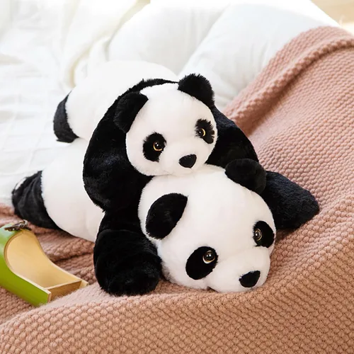 Miniatura 6 de Doireum Animales de Peluche con Peso de Panda, Animal de Peluche de Panda Lindo Animales de Peluche con Peso Almohada de Abrazo Juguete para Niños