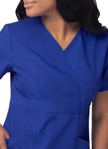 Miniatura 3 de Sivvan Scrubs for Women - Mock Wrap & Cargo Pants Scrub Set
