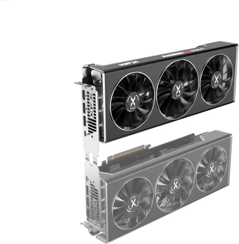 Miniatura 9 de XFX Speedster MERC319 Radeon RX 6750XT - Tarjeta gráfica para juegos negra con 12 GB GDDR6 HDMI 3xDP, AMD RDNA 2 RX-675XYTBDP