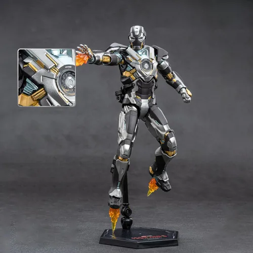 Miniatura 5 de HiPlay ZD Toys 1/10 Iron Man MK24 - Figura de acción no luminosa 1906-24