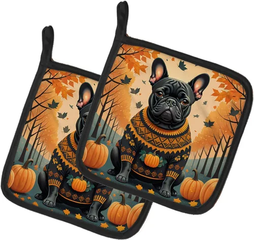 Miniatura 16 de Caroline's Treasures DAC1022PTHD Border Collie - Juego de soportes para ollas resistentes al calor, almohadillas calientes para horno, para cocinar