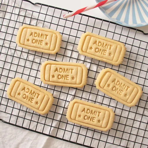 Miniatura 4 de Admit One Ticket cortador de galletas, 1 pieza - Bakerlogy