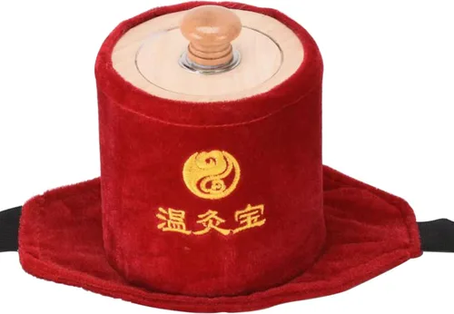Caja de moxa de cobre sin humo, herramienta de tratamiento de moxibustión de cobre, caja de moxibustión para cuello, rodilla, cintura, hombro,
