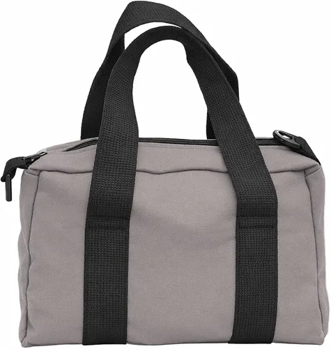 Miniatura 12 de BLIRITEL Bolsa de herramientas de boca ancha de 14 pulgadas, bolsa de almacenamiento de herramientas de lona resistente, bolsa de gran capacidad