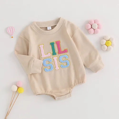 Miniatura 3 de Ropa de Pascua para bebé recién nacida, con bordado de conejo, sudadera con burbujas, traje de bebé niña