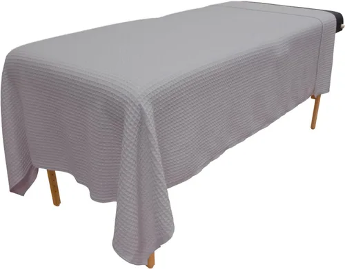 Body Linen Mantas de mesa de masaje de tejido gofre, suaves y elegantes, mezcla de poliéster y algodón 50/50, 66 x 90 pulgadas, disponibles en