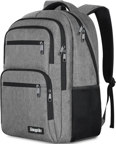Miniatura 10 de Skaypibs Mochilas escolares para mujeres, mochilas escolares para niñas, niños y adolescentes, mochilas para laptop de 15.6 pulgadas con puerto