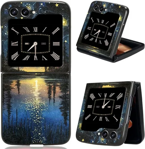 Miniatura 16 de Rossy Funda para teléfono Samsung Galaxy Z Flip 5 para Samsung Z Flip 5 5G (2023) con versículo de la Biblia 1-37, patrón cristiano para mujeres