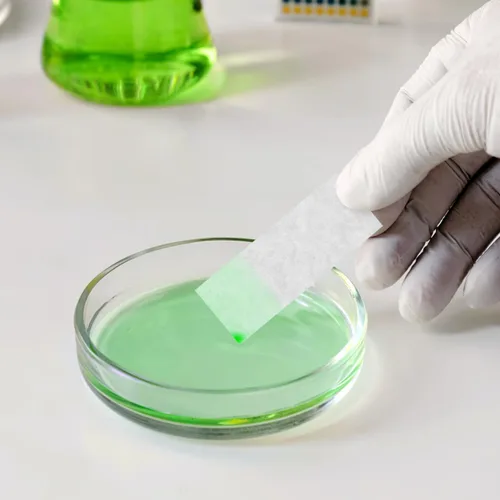 Miniatura 9 de TEHAUX 500 tiras de papel de cromatografía, separación de pigmentos nítidos de 3 x 1 pulgada para experimentos científicos, aula, laboratorio