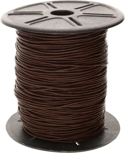 Miniatura 31 de The Beadsmith Cordón de cuero – Negro – Bobina de 0.039 in – 5 yardas/14.8 ft – Tanga de cuero indio ideal para trenzar, cuentas, collares, cordones