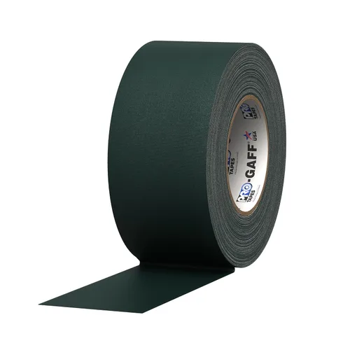 Miniatura 43 de Cinta Pro Gaff Gaffers de 1 pulgada de longitud de 55 yardas de longitud, color azul eléctrico mate. Cinta de alta resistencia de alta calidad