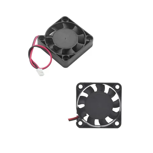 Miniatura 4 de 1.575x1.575x0.394 in 4010 DC 12V 2 Pin Ventilador de enfriamiento sin escobillas Mini ventilador para impresora 3D (paquete de 2 piezas)