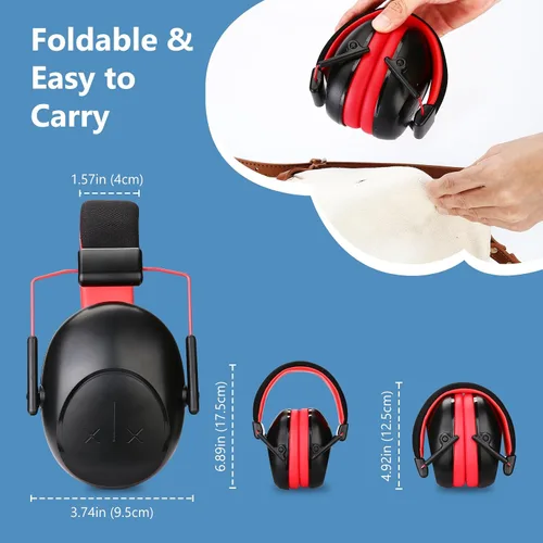 Miniatura 6 de ProCase Auriculares con Cancelación de Ruido para Niños, Protección Auditiva para Niños Monster Jam Truck, Protección Auditiva contra Fuegos