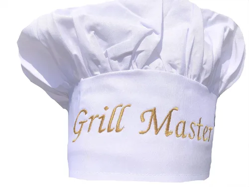 Miniatura 8 de CHEFSKIN Hermoso delantal de chef Grill Master Chef Regalo profesional