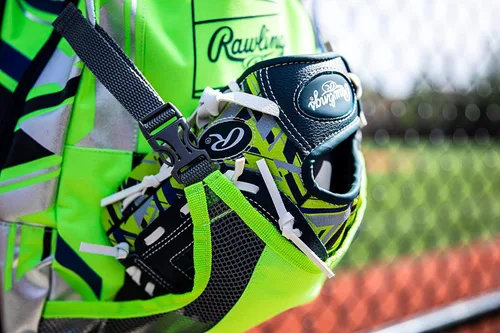 Miniatura 5 de Rawlings Remix Backpack Equipment Bag T-Ball & Youth Softball Multiple Colors Verde neón
