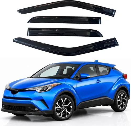 Miniatura 24 de Visor para ventana IG para Hyundai Venue 2020-2023, protector contra la lluvia, adhesivo extra duradero, deflector de viento para lado