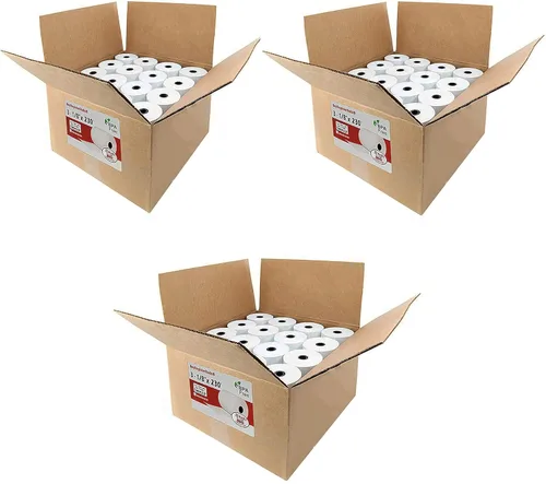 Miniatura 12 de (10 Rolls) 3 1/8 x 230 thermal paper square POS cash register thermal receipt paper rolls bpa free BuyRegisterRolls