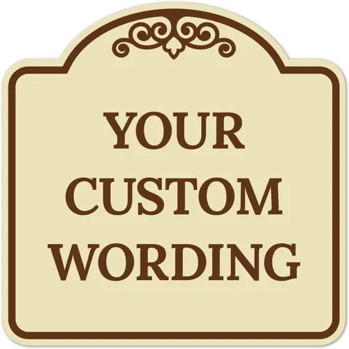 Miniatura 29 de Letrero decorativo personalizado, letrero de metal personalizado para negocios, entrada, hogar, Airbnb, placa de puerta de oficina, fondo negro, 8 x