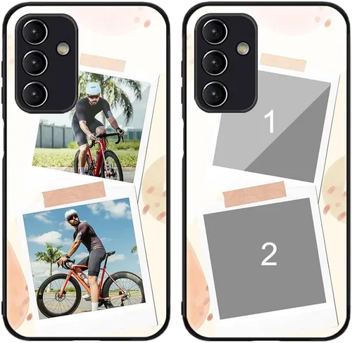 Miniatura 98 de Funda de teléfono personalizada para Samsung Galaxy S22+ / S22 Plus 5G, funda de TPU suave de vidrio templado antiarañazos personalizada con foto