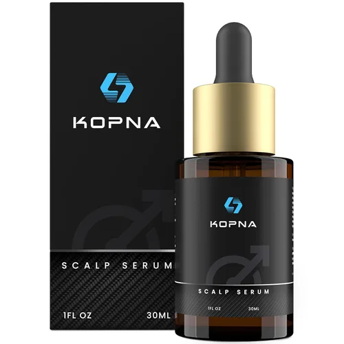 Suero para el cuero cabelludo para adelgazar el cabello – Fórmula botánica premium para un cabello de aspecto más completo y cuero cabelludo