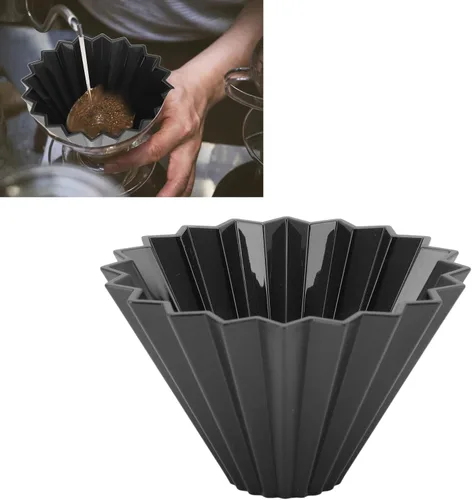 Miniatura 2 de TOPINCN Filtro de café Gotero Percolador Colador Cónico Origami Filtro de Café Filtro de Cono de Goteo Filtro de Café de Resina Filtro de Café Taza
