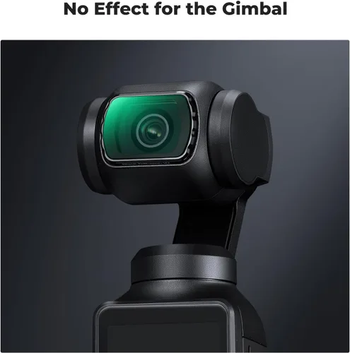 Miniatura 2 de K&F Concept Filtro de difusión magnético negro 1/2 para DJI Osmo Pocket 3, filtros de efecto cinematográfico Creative Mist para video/vlog/retrato