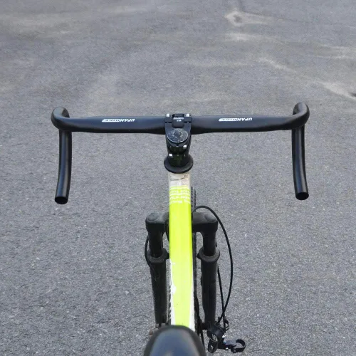 Miniatura 6 de Upanbike Bicicleta de Carretera de Engranaje Fijo, Manillar Curvo de Aleación de Aluminio, Barra de 31,8mm de Diámetro y 420mm de Largo