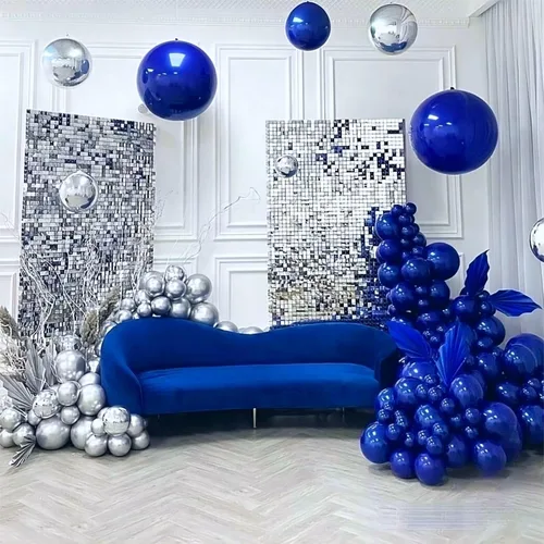 Miniatura 6 de Kit de guirnalda de globos de 130 piezas en rosa pastel y blanco - Globos de látex blancos y rosas de diferentes tamaños de 18/12/10/5 pulgadas