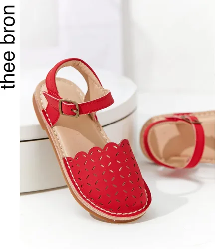 Miniatura 218 de THEE BRON Sandalias cómodas para niñas, zapatos para niños, sandalias rellenas