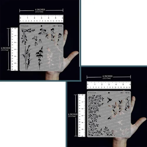 Miniatura 3 de CRAFTREAT - Plantilla con tema floral