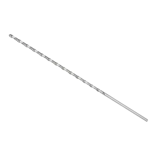 Miniatura 16 de Broca helicoidal extra larga, 0.276 in de diámetro de taladro 9.843 in de longitud total, broca helicoidal de acero de alta velocidad